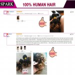 Hot Brazilian Virgin Hair Kinky Curly Virgin Hair 6A Jerry Curly Hair Extension Human Wigs1pc/Lot or mixed length 2Bundles Spark