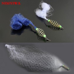 Hot Explosion Durable Floating Bottom Fishing Hook Mesh Net Fishing Spring Hook 8 word Connect Tool Outdoor For Fishing Drop Net