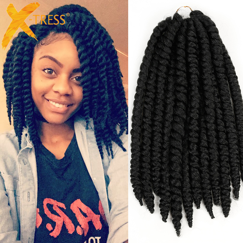 Hot Havana Mambo Twist Crochet Braids Hair 14 80g Pack Synthetic