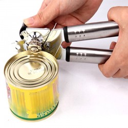 Hot Multifunctional Stainless Steel Professional Tin Manual Can Opener Craft beer Grip Opener Cans Bottle Opener kitchen gadgets