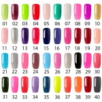 Hot NewArrival-QHC FiMeet Fashion Series Nail Polish Gel Long-lasting Soak-off Gel Nail LED UV 6ml 1Pcs Summer Hot Nail Gel