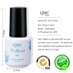 Hot NewArrival-QHC FiMeet Fashion Series Nail Polish Gel Long-lasting Soak-off Gel Nail LED UV 6ml 1Pcs Summer Hot Nail Gel