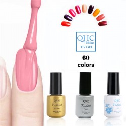 Hot NewArrival-QHC FiMeet Fashion Series Nail Polish Gel Long-lasting Soak-off Gel Nail LED UV 6ml 1Pcs Summer Hot Nail Gel
