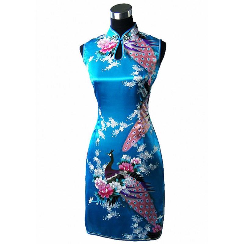 halter neck cheongsam