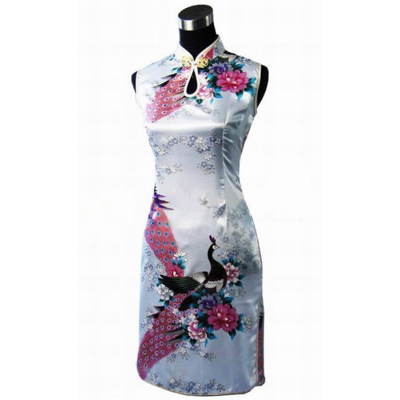 halter neck cheongsam