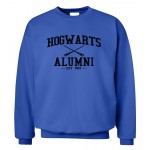 Hot Sale Inspired Magic Hogwarts Alumni print Men Hoodies 2016 autumn winter style man sweatshirts hip hop style hooded 