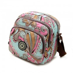 Hot Sale Small Women Messenger Bags Girl Sprt Bags High Quality Shoulder Bag Women Handbags Three Zipper Pocket Crossbody bag