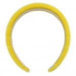 Hot Sales 2016 New 2.5CM Solid Color Velvet Plastic Hairband Headwear Brief Fashion Girls Women Headband Lovely Hair Accessories