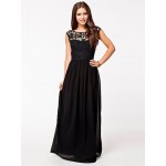 Hot Sell Women Summer Sleeveless White Top Crochet Sexy Lace Chiffon Maxi Dress Vestidos free shipping