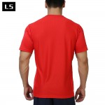 Hot Summer Style 2017 Men's Clothing Short sleeve Camisetas Quick Dry Casual T-Shirts Tops & Tees Slim Fit Tops Shirt men