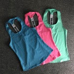 Hot Women Fitness bodybuilding sleeveless Temperament Spandex gyms Tank Top Women Vest Tops Female fashion Sexy clothing 7 color