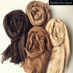 Hot sale bubble plain scarf/scarves fringes women soft solid hijabs popular muffler shawls big pashmina muslim wrap new designs