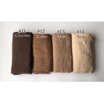 Hot sale bubble plain scarf/scarves fringes women soft solid hijabs popular muffler shawls big pashmina muslim wrap new designs