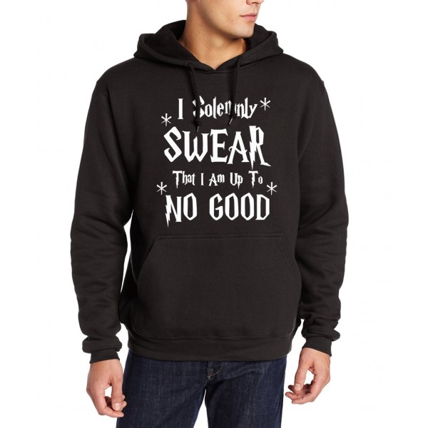 I Solemnly Swear That I Am Up To No Good 2017 harajuku new tracksuits men winter autumn fleece hip-hop hoodies funny sweatshirts