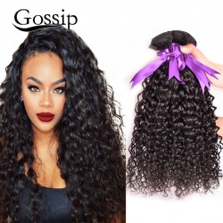 Indian Curly Virgin Hair 4 Bundles Indian Virgin Hair Water Wave Raw Indian Water Wave Virgin Hair Curly Weave Human Hair Bundle