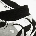Ink And Wash Dragon Print Men Hoody Anime Harajuku Jacket Men's Hoodies And Sweatshirts Black White Baseball Jackets