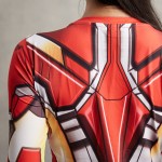 Iron Man MK46 3D Printed T-shirts Women Captain America Compression Shirt Long Sleeve Tops Female Cosplay Costumes For Lady