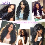 Iwish Hair Peruvian Virgin Hair Body Wave 4 Bundles Peruvian Body Wave Virgin Peruvian Hair Bundles Human Hair Extensions
