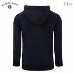 JUNGLE ZONE european size Men's Sweatshirt men's Casual Hoodie Men's Hooded Jacket 2017 new SF-75