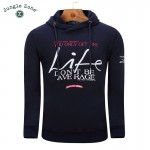 JUNGLE ZONE european size Men's Sweatshirt men's Casual Hoodie Men's Hooded Jacket 2017 new SF-75