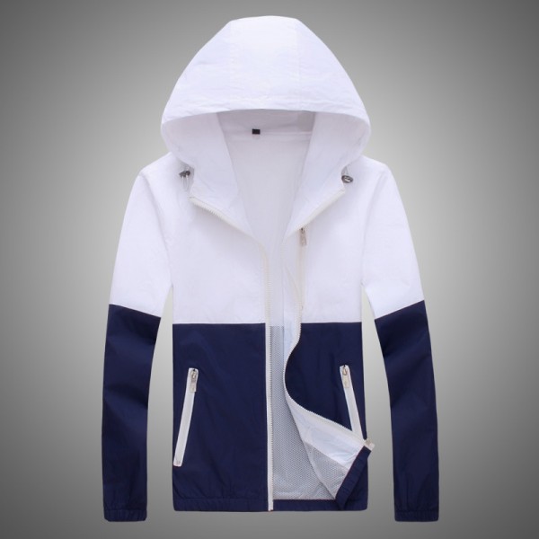 Jacket Women Windbreaker 2017 Spring Women's Jacket Coat Hooded Female Jacket Fashion Men Thin Jackets For Women