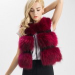 Jancoco Max 5 Colors Real Fur Vest Women Genuine Raccoon fur gilet waistcoat winter new fashion S1150SJ