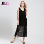 Jastie Sexy Summer Style Boho Intimately Sheer Floral Lace Maxi Dress Long Women Dresses Romantic Layering Vestidos 8101