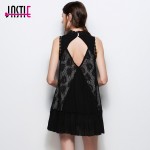 Jastie Summer Dresses Angel Lace Dress Backless Boho People Hippie Style Party Slip Dresses Loose Vest Women Vestidos 8001