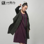 Jiqiuguer Womens Autumn Winter jackets Long sleeve embroidered Woolen Short Jackets winter jacket women plus size G154Y011