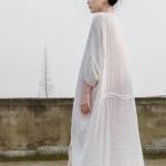 Johnature Women White Dress Robes 2017 New Original New Spring Loose O-Neck Cotton Maxi Dress Solid Embroidery