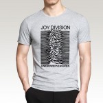 Joy Division Men Unknown Pleasure Funny Graphics T-Shirt 2016 Summer Hot Streetwear Short Sleeve T Shirt Hip Hop O-Neck Tops Tee