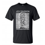 Joy Division Men Unknown Pleasure Funny Graphics T-Shirt 2016 Summer Hot Streetwear Short Sleeve T Shirt Hip Hop O-Neck Tops Tee