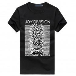 Joy Division Unknown Pleasure men's t-shirts Funny Gothic fiteness brand clothing fashion streetwear hip hop cotton tshirt homme