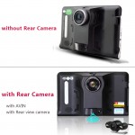 Junsun 7 inch Car GPS Navigation Android 4.4 DVR Radar Detector with GPS Navigator 16GB Russia Navitel map vehicle sat nav