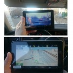 Junsun 7 inch Car GPS Navigation Android 4.4 DVR Radar Detector with GPS Navigator 16GB Russia Navitel map vehicle sat nav