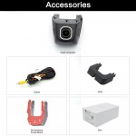 Junsun WiFi Car DVR Camera Novatek 96655 IMX 322 Full HD 1080p Universal Dashcam Video Registrator Recorder APP Manipulation