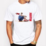 Justin bieber T-Shirt Men/Women Hip Hop hole Sleeve O-neck T Shirt Tee Brand clothing personality design big boy T shirt 74-4#