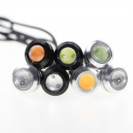 KEIN (R) 23MM The 1PCS car LED Eagle Eye DRL daytime running lights modified chassis lights license plate lamp car styling