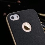 KISSCASE Cool Hybrid Case For iPhone 5 5S SE 5G Hard Back Cover Dual Color Ultra Slim Leather Pattern Case For iPhone 5 5S SE 