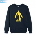 KOLVONANIG 2017 Iron Men Tony Stark Marvel The Movie Anime Sweatshirt Men Hoodies Super Hero printed Sweatshirts for men Hoody