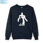 KOLVONANIG 2017 Iron Men Tony Stark Marvel The Movie Anime Sweatshirt Men Hoodies Super Hero printed Sweatshirts for men Hoody