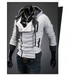 KOSMO MASA 2017 Cotton Blend Casual Slim Cardigan Assassin Creed Men Hoodies Sweatshirt Outerwear Jackets MHS0002