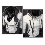 KOSMO MASA 2017 Cotton Blend Casual Slim Cardigan Assassin Creed Men Hoodies Sweatshirt Outerwear Jackets MHS0002