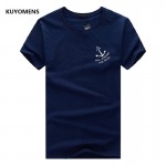 KUYOMENS Men T-Shirts Male Plus Size T shirt Homme Summer Short Sleeve T Shirts Brand Men's Tee Shirts Man Clothes Camiseta