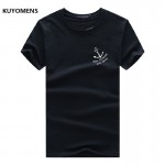 KUYOMENS Men T-Shirts Male Plus Size T shirt Homme Summer Short Sleeve T Shirts Brand Men's Tee Shirts Man Clothes Camiseta