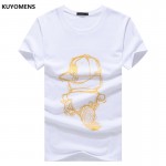 KUYOMENS Men T-Shirts Plus Size Tee Shirt Homme Summer Short Sleeve Casual Men's T Shirts Male TShirts Camiseta Tshirt Homme