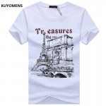 KUYOMENS Men t-shirt Plus Size Tee Shirt Homme Summer Short Sleeve Casual Men's T Shirts Male TShirts Camiseta 3D T shirt Homme