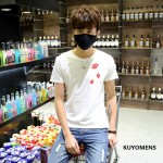 KUYOMENS New Summer Fashion Men T Shirt Boy Short Sleeve Cotton Owl Printing Tees Shirts Casual T-Shirt Male Tops Homme Camiseta