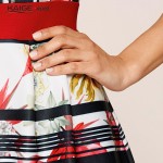 KaigeNina New Fashion Hot Sale Women  Butterfly Print Casual Dress Vestidos Party Dresses  Women Summer Dress 2213