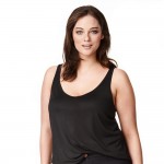 Kissmilk Plus Size New Fashion Women Clothing Basic Loose Tops Solid Casual Tank Brief O-Neck Big Size Tank 4XL 5XL 6XL 7XL